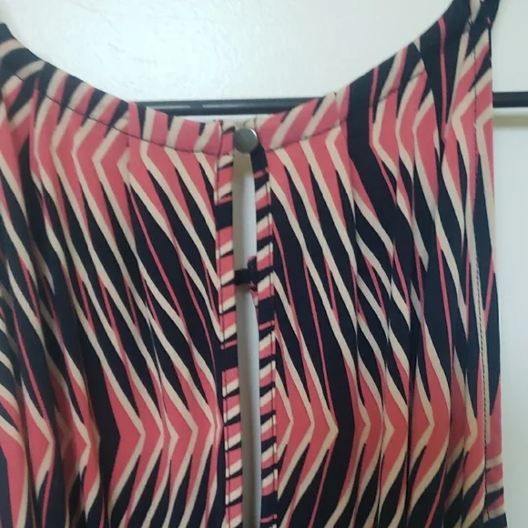 Banana Republic Pink and Black Halter Maxi Dress - Picture 6 of 7